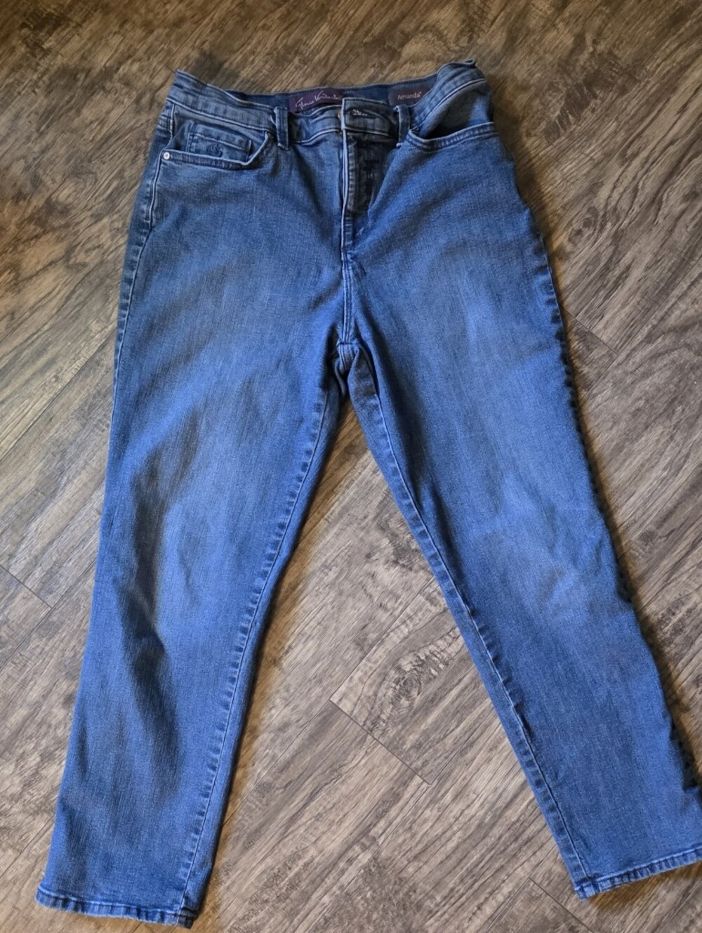 Gloria Vanderbilt Women's Straight Leg Jeans - Blue Denim